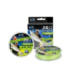 ZSINÓR L&K JIG BRAID 0,18MM 10.3 KG 110M LIME GREEN