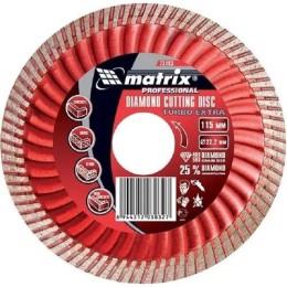 MTX 180 x 22,2 mm, száraz gyémánt vágótárcsa Turbo Professional
