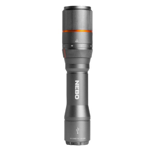 NEBO NEB-FLT-0018-G Davinci 1000 zseblámpa, 1000 lm - 100 lm, 4 funkció, IP67, 6x zoom, PowerBank funkció, 2000 mAh - Image 2