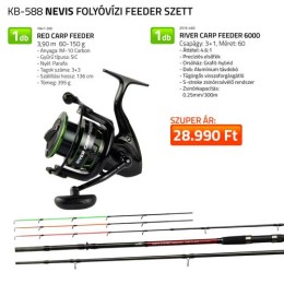 NEVIS Folyóvízi feeder szett 1847-390+ 2516-460