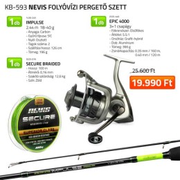 NEVIS Folyóvízi pergető szett 1436-245+ 2535-440+ 3225-016
