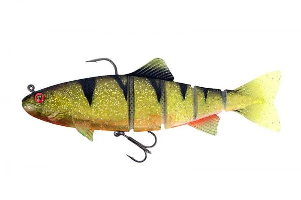 Fox rage replicant® realistic trout jointed replicant jointed trout 18cm/7in110g supernatural golden trout x x 1pc gumicsali - Image 2