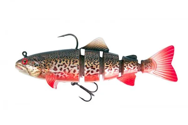 Fox rage replicant® realistic trout jointed replicant jointed trout 18cm/7in110g supernatural golden trout x x 1pc gumicsali - Image 6