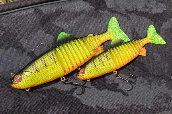 New 15 -and- 20cm replicant jointed rep jtd 20cm 120g pike uv - Image 9