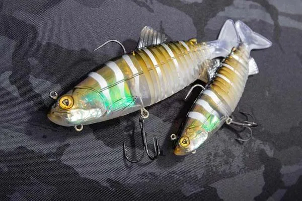 New 15 -and- 20cm replicant jointed rep jtd 20cm 120g pike uv - Image 11