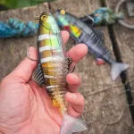 New jointed replicant colours fox rage jointed replicant 18cm / 7inch 80g young perch - Image 11