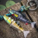 New jointed replicant colours fox rage jointed replicant 23cm / 9inch 150g young perch - Image 3