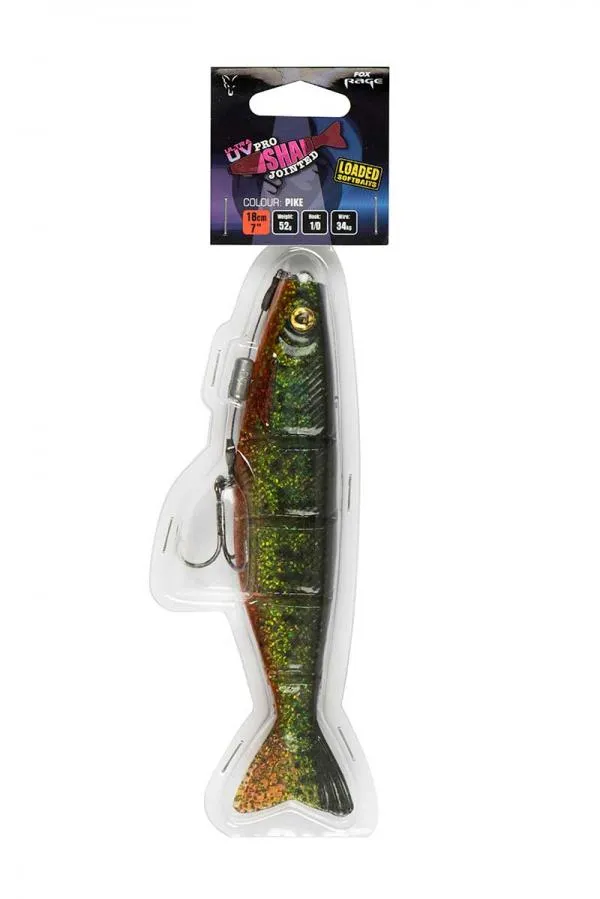 Loaded jointed pro shads – new colours "pro shad jtd loaded 23cm/9"" uv pike" - Image 6