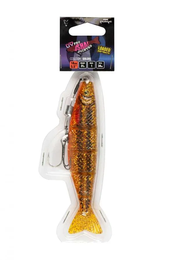 Loaded jointed pro shads – new colours "pro shad jtd loaded 23cm/9"" uv pike" - Image 8