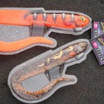 Fox rage slick eel loaded "28cm/11"" size 1/0 - uv hot olive" - Image 8