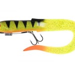 Fox rage slick eel loaded "35cm/13.8"" size 2/0 - uv red wake" - Image 3