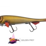 Fox rage super slick shad loaded "fox rage super slick shad 23cm / 9"" loaded uv natural perch" - Image 2