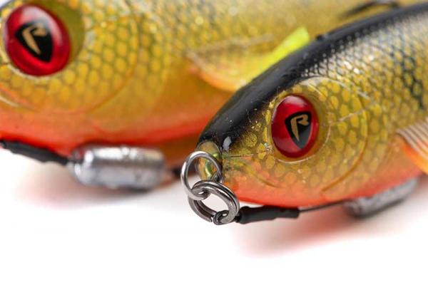 Fox rage super slick shad loaded "fox rage super slick shad 23cm / 9"" loaded uv silver ghost" - Image 3