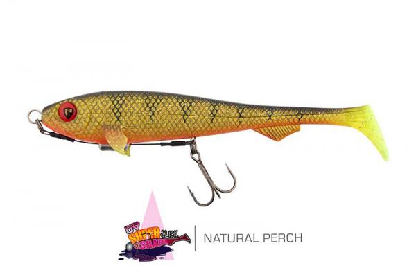 Fox rage super slick shad loaded "fox rage super slick shad 23cm / 9"" loaded uv silver ghost" - Image 9