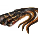 Fox rage slick eel 35cm/13.8" x 12pcs - uv red wake twister - Image 3