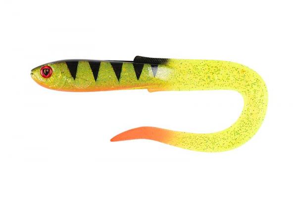 Fox rage slick eel 35cm/13.8" x 12pcs - uv red wake twister - Image 7