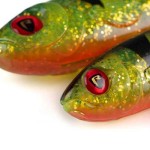 Fox rage slick eel 35cm/13.8" x 12pcs - uv red wake twister - Image 9