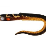 Fox rage slick eel 35cm/13.8" x 12pcs - uv red wake twister - Image 11