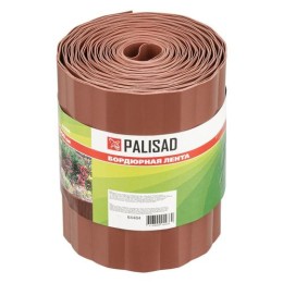 PALISAD 15x900cm barna határoló szalag, ágyásszegély