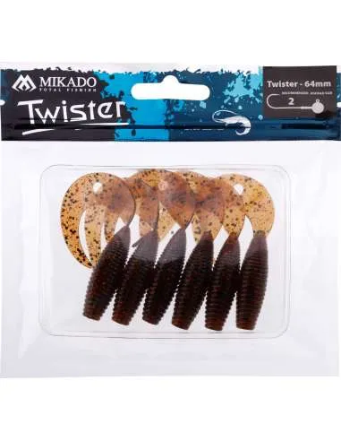 Mikado twister 64mm brown pumpkin - Image 2
