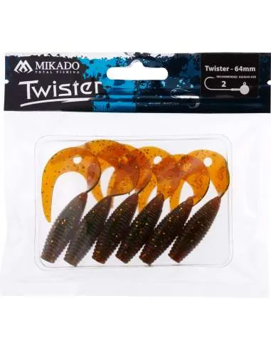 Mikado twister 64mm motoroil gold - Image 2