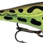 Rapala skitter pop sp07 lf (lime frog) wobbler