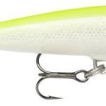Rapala original floater f07 sfc (silver fluorescent chartreuse) wobbler