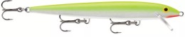 Rapala original floater f11 sfc (silver fluorescent chartreuse) wobbler