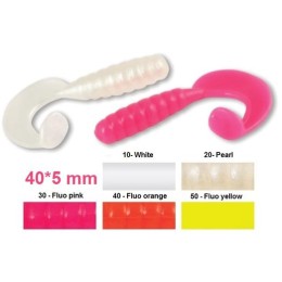 Trabucco Slurp Bait Falcetto Shad-Tail Fl-Yellow 20 db lágygumi csali