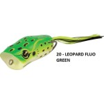 Rapture Popper Frog 60mm 1/2Oz(15g) Leop. Weed, gumibéka - Image 3
