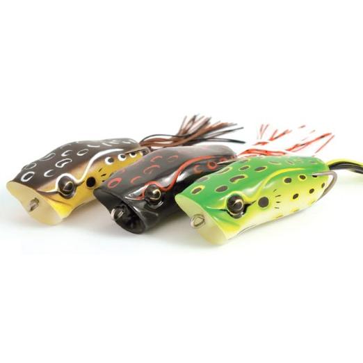 Rapture Popper Frog 60mm 1/2Oz(15g) Leop. Weed, gumibéka - Image 8