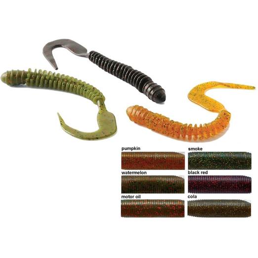Rapture W. Ribbed Curly Tail 10cm Cola 10db lágygumi csali