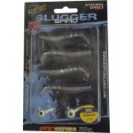 Rapture Slugger Shad Set 55geen Shiner 4+2db/csg, műcsali szett