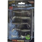 Rapture Slugger Shad Set 75geen Shiner 4+2db/csg, műcsali szett