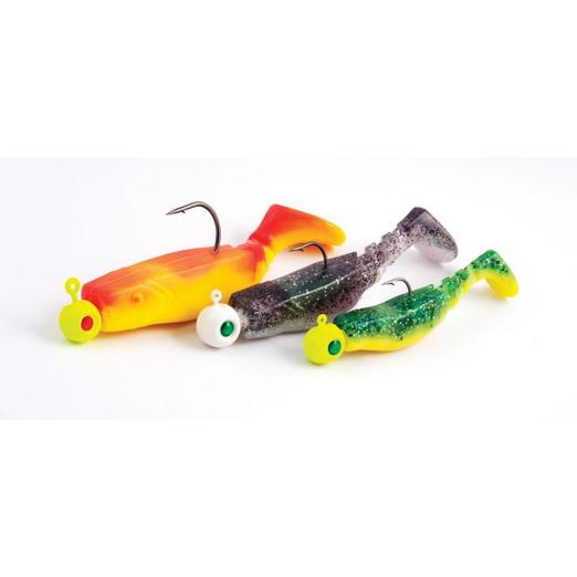 Rapture Slugger Shad Set 75 Smoke Ghost 4+2db/csg, műcsali szett - Image 14