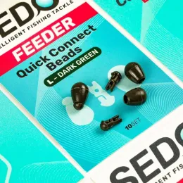 SEDO Feeder Quick Connect Beads – Dark Green
