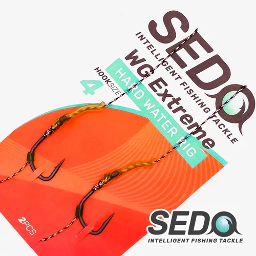 SEDO WG Extreme Hard Water Carp rig Előkötött Bojlis Előke