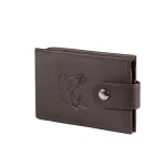 "Elegant Card" kártyatároló Sülő Fekete - gravírozott