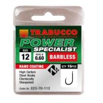 Trabucco Power Specialist szakáll nélküli horog, méret: 14