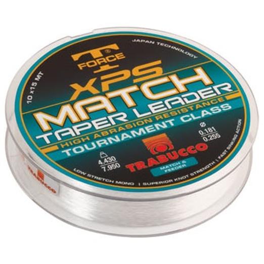 Trabucco T-Force Xps Match Taper Leader 10*15m 0,18-0,28mm távdobó monofil előkezsinór - Image 2