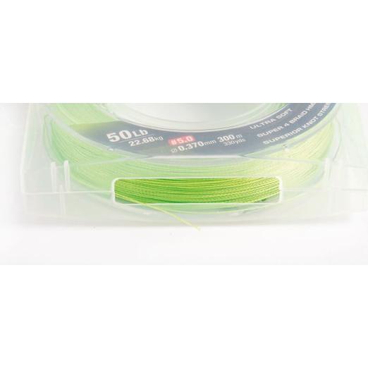 Trabucco Dyna-Tex X4 Power 150 m 0,063mm lime sárga fonott zsinór - Image 4