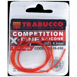 Trabucco Comp. X-Fine Silicone 0,5mm-50cm, szilikon cső