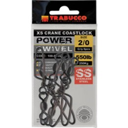 Trabucco Ss X-Strong Crane W/Coastlock Snap 10db 07 forgókapocs