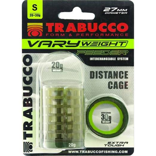 Trabucco Vary Weight Distance Cage Feeder M 30/40g feeder kosár cserélhető súllyal - Image 2