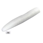 Trabucco Slurp Bait Fat Trout Worm white glitter 10db