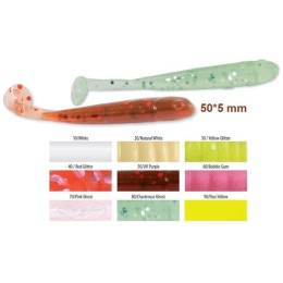 Trabucco Slurp Bait T-Shad Uv Purple 10db, plasztik műcsali