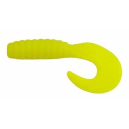 Trabucco Yummy Bait Curly Tail yellow 8db plasztik csali