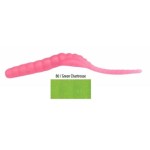 Trabucco Yummy Bait Tail Dancer chartreuse 8db plasztik csali