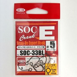 Vanfook Snap On Expert 05 szakáll nélküli horog 8 db/csg