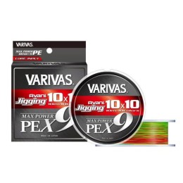 Varivas Avani Jigging Max PE X9 10mX10 Marking Color 200m #0,6 0,128mm 14lbs fonott zsinór